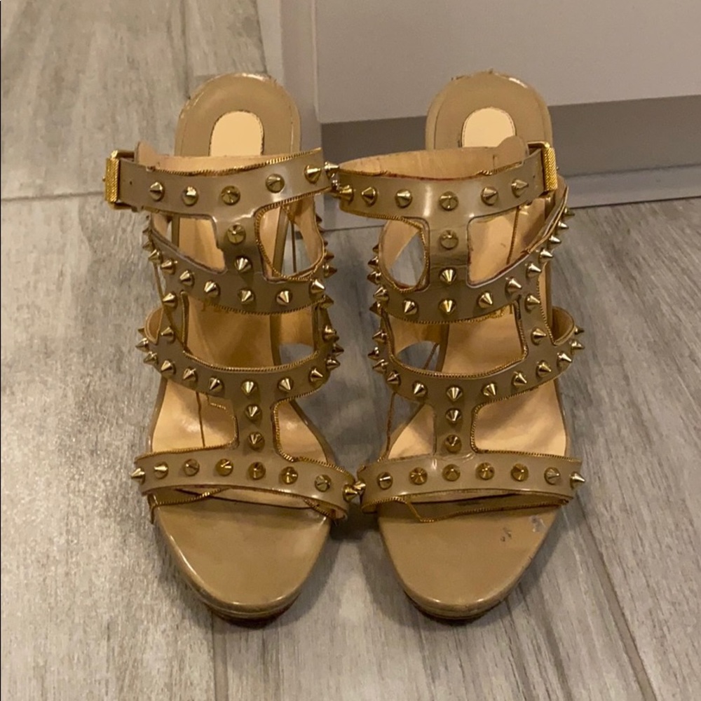 Christian Louboutin stud sandal